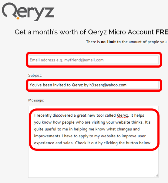 Edit Referral Settings