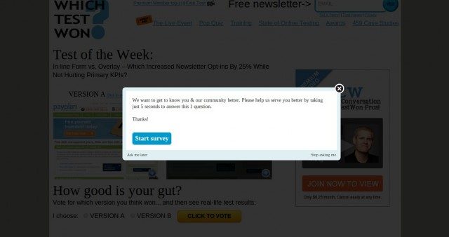 In defense of pop ups