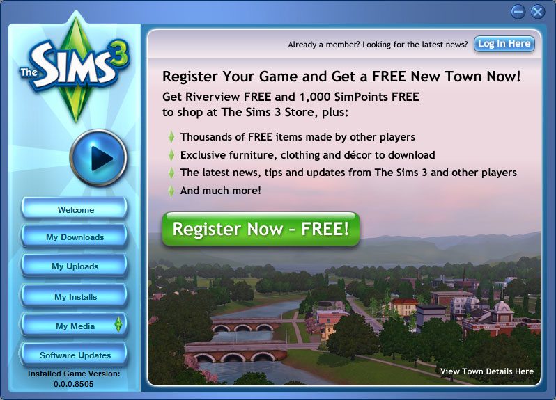 The Sims case study variation