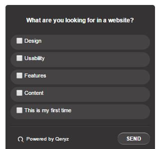 What are you looking for in a website
