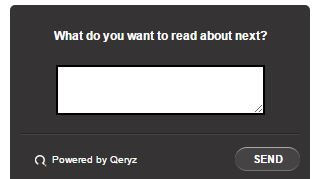 What do you want to read about next