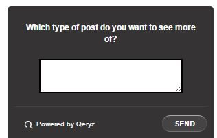 Which type of post do you want to see more of