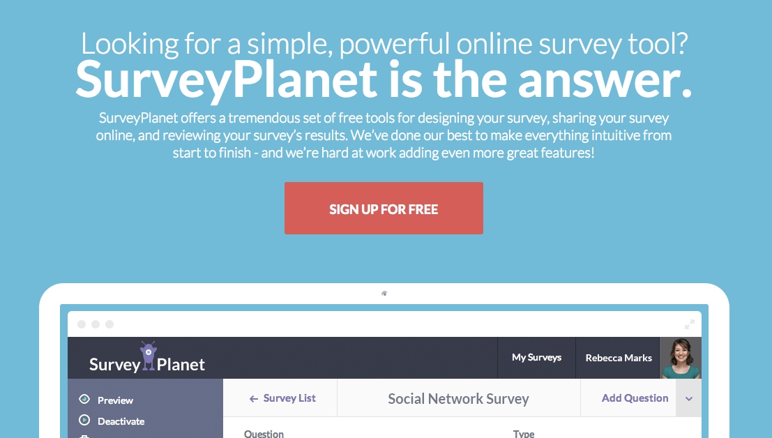 customer feedback survey planet
