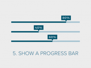 Ways to Increase Customer Response Rate-Show a Progress Bar