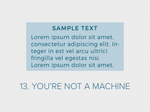 Ways to Increase Customer Response Rate-You're not a machine