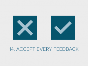 Ways to Increase Customer Response Rate-accept every feedback