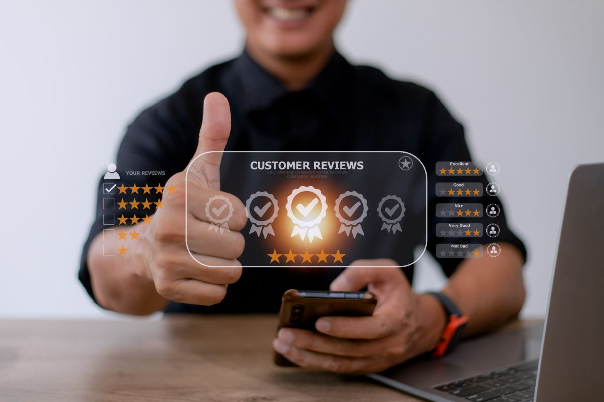 Gauges customer satisfaction