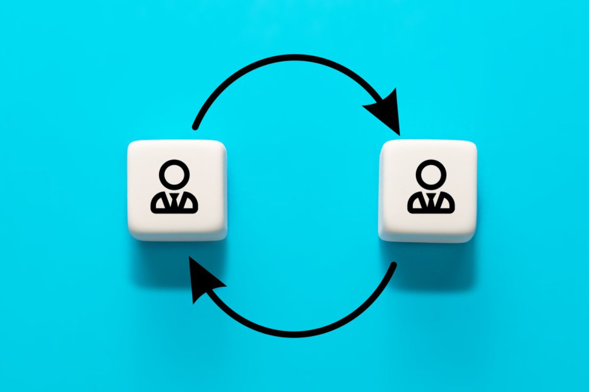A concept of the feedback loop using block icons
